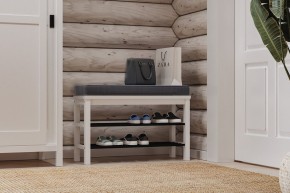 Скамья 85х50 Кантри для обуви белая в Лысьве - lysva.ok-mebel.com | фото 4