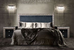 Спальный гарнитур Тиффани Premium черная/серебро в Лысьве - lysva.ok-mebel.com | фото 2