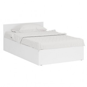 Стандарт Кровать 1200, цвет белый, ШхГхВ 123,5х203,5х70 см., сп.м. 1200х2000 мм., без матраса, основание есть в Лысьве - lysva.ok-mebel.com | фото