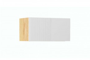 СТЕФАНИ-1.1 Антресоль (дуб крафт золотой/белый софт) в Лысьве - lysva.ok-mebel.com | фото