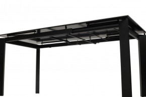 Стол CORNER 120 HIGH GLOSS STATUARIO керамика, стекло/ черный каркас, ®DISAUR в Лысьве - lysva.ok-mebel.com | фото 9