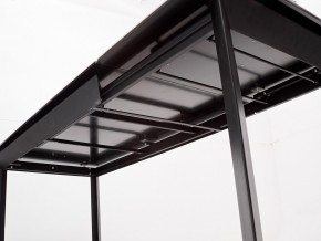 Стол CREMONA 140 MATTE STATUARIO Белый мрамор матовый, керамика/ черный каркас, ®DISAUR в Лысьве - lysva.ok-mebel.com | фото 7
