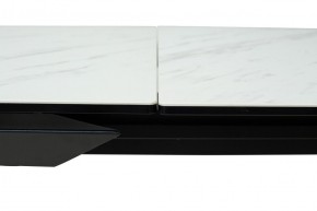 Стол CREMONA 180 KL-99 Белый мрамор матовый, итальянская керамика / черный каркас, ®DISAUR в Лысьве - lysva.ok-mebel.com | фото 12