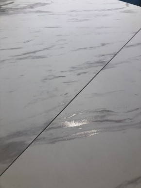 Стол IVAR 180 MARBLES KL-99 Белый мрамор, итальянская керамика, ®DISAUR в Лысьве - lysva.ok-mebel.com | фото 2
