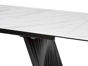 Стол IVAR 180 MARBLES KL-99 Белый мрамор, итальянская керамика, ®DISAUR в Лысьве - lysva.ok-mebel.com | фото 8
