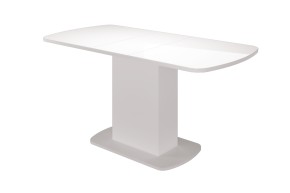 Стол обеденный Соренто 2 раздвижной (Белый) в Лысьве - lysva.ok-mebel.com | фото 1