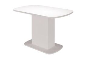 Стол обеденный Соренто (Белый глянец) в Лысьве - lysva.ok-mebel.com | фото 2