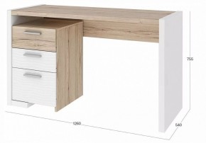 Стол письменный Венето 266.15Н в Лысьве - lysva.ok-mebel.com | фото 3