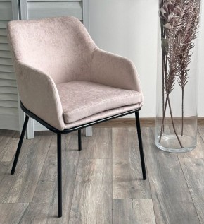 Стул АЛИСТЕР, цвет RAIN 2 какао велюр / черный каркас М-City в Лысьве - lysva.ok-mebel.com | фото 3