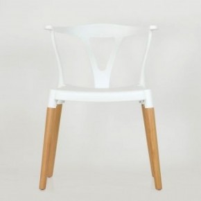 Стул Barneo N-218 Wishbone интерьерный кухонный белый в Лысьве - lysva.ok-mebel.com | фото 3