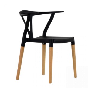 Стул Barneo N-218 Wishbone интерьерный кухонный черный в Лысьве - lysva.ok-mebel.com | фото