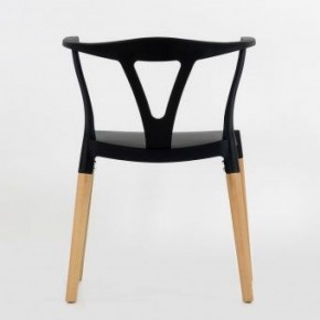 Стул Barneo N-218 Wishbone интерьерный кухонный черный в Лысьве - lysva.ok-mebel.com | фото 2