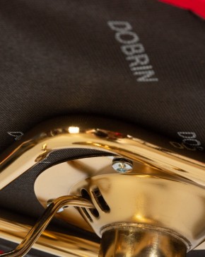Стул барный DOBRIN CHARLY GOLD, красный велюр (MJ9-45) в Лысьве - lysva.ok-mebel.com | фото 10