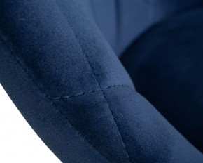 Стул барный DOBRIN LOGAN BLACK, синий велюр (MJ9-117) в Лысьве - lysva.ok-mebel.com | фото 10