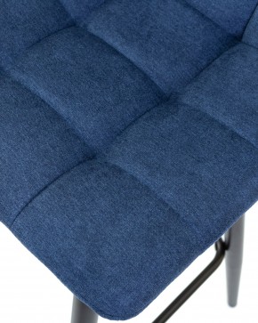 Стул барный DOBRIN NICOLE, черные матовые ножки, синяя ткань (UF860-14B) в Лысьве - lysva.ok-mebel.com | фото 8