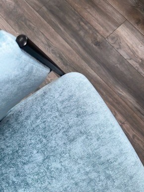 Стул ДИЛЛ, цвет RAIN 7 бриз, велюр / черный каркас М-City в Лысьве - lysva.ok-mebel.com | фото 4