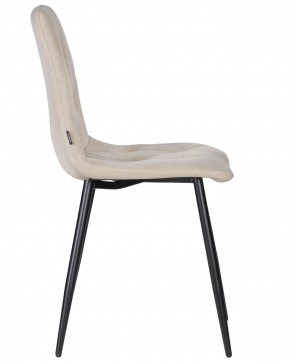Стул обеденный DOBRIN CHILLY ROMBO, Капучино Simple 05, основание черное в Лысьве - lysva.ok-mebel.com | фото 3