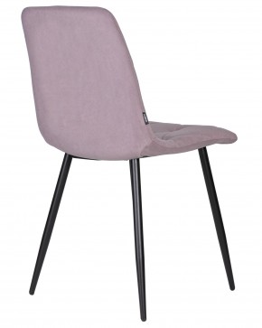 Стул обеденный DOBRIN CHILLY ROMBO, Лавандовый Simple 48, основание черное в Лысьве - lysva.ok-mebel.com | фото 4