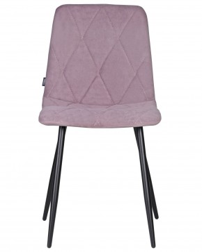 Стул обеденный DOBRIN CHILLY ROMBO, Лавандовый Simple 48, основание черное в Лысьве - lysva.ok-mebel.com | фото 6