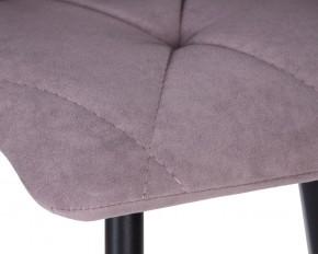 Стул обеденный DOBRIN CHILLY ROMBO, Лавандовый Simple 48, основание черное в Лысьве - lysva.ok-mebel.com | фото 7