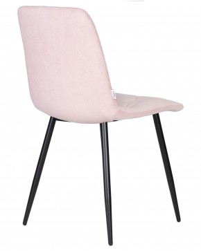 Стул обеденный DOBRIN CHILLY ROMBO, Розовый Simple 03, основание черное в Лысьве - lysva.ok-mebel.com | фото 4