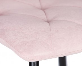 Стул обеденный DOBRIN CHILLY ROMBO, Розовый Simple 03, основание черное в Лысьве - lysva.ok-mebel.com | фото 7