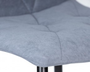 Стул обеденный DOBRIN CHILLY ROMBO, Серо-голубой Simple 26, основание черное в Лысьве - lysva.ok-mebel.com | фото 9