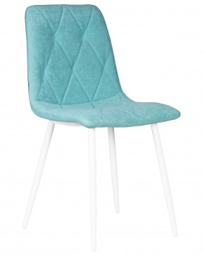 Стул обеденный DOBRIN CHILLY ROMBO, Тиффани Simple 51, основание белый в Лысьве - lysva.ok-mebel.com | фото