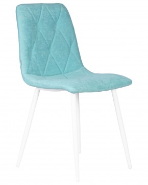 Стул обеденный DOBRIN CHILLY ROMBO, Тиффани Simple 51, основание белый в Лысьве - lysva.ok-mebel.com | фото 2