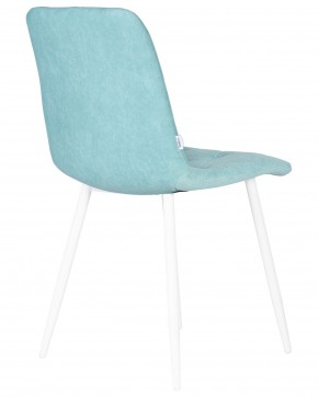 Стул обеденный DOBRIN CHILLY ROMBO, Тиффани Simple 51, основание белый в Лысьве - lysva.ok-mebel.com | фото 4