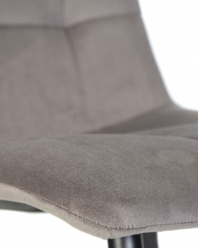 Стул обеденный DOBRIN CHILLY, Темно-серый Holland 18, основание черное в Лысьве - lysva.ok-mebel.com | фото 8
