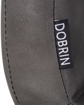 Стул обеденный DOBRIN MARK, черные ножки, серая антрацитовая винтажная экокожа (RU-08) в Лысьве - lysva.ok-mebel.com | фото 9