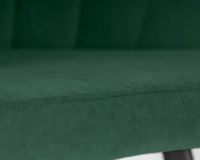 Стул обеденный DOBRIN NAOMI, ЭМАЛЬ ЧЕРНЫЙ МУАР велюр Catania Izumrud в Лысьве - lysva.ok-mebel.com | фото 8