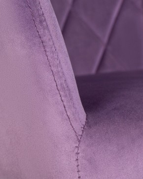 Стул обеденный DOBRIN ROBERT, черные матовые ножки, велюр V108-45 Темно-фиолетовый в Лысьве - lysva.ok-mebel.com | фото 7
