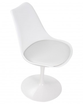 Стул обеденный DOBRIN TULIP, белое основание, цвет белый (W-02) в Лысьве - lysva.ok-mebel.com | фото 7