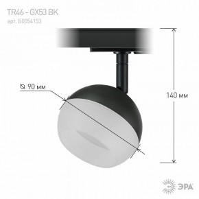 Светильник на штанге Эра  TR46 - GX53 BK в Лысьве - lysva.ok-mebel.com | фото 8
