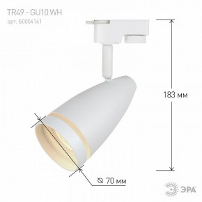 Светильник на штанге Эра  TR49 - GU10 WH в Лысьве - lysva.ok-mebel.com | фото 4