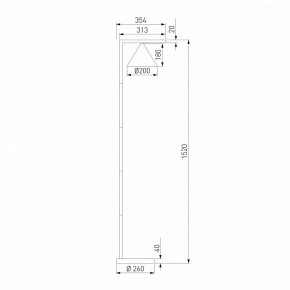 Торшер Elektrostandard Bevel a068473 в Лысьве - lysva.ok-mebel.com | фото 2