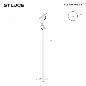 Торшер ST-Luce LILT SL6210.405.02 в Лысьве - lysva.ok-mebel.com | фото 2