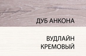 Тумба 2D3S, OLIVIA, цвет вудлайн крем/дуб анкона в Лысьве - lysva.ok-mebel.com | фото 3