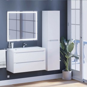 Тумба под раковину Uperwood Tanos 100 см, подвесная, белая матовая в Лысьве - lysva.ok-mebel.com | фото 11