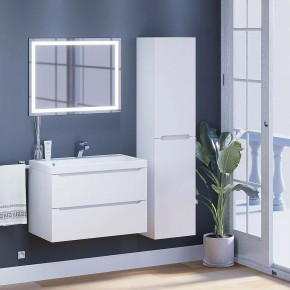 Тумба под раковину Uperwood Tanos 80 см, подвесная, белая матовая в Лысьве - lysva.ok-mebel.com | фото 11
