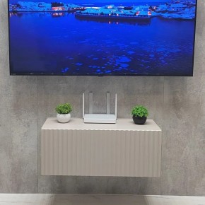 Тумба подвесная под ТВ LINES MTV1-MA 750 Бежевый (Леда-М 10.1.5) в Лысьве - lysva.ok-mebel.com | фото 5