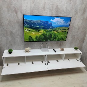 Тумба подвесная под ТВ LINES MTV4-MA 1150 Белый глянец (Белый-M 10.1.1) в Лысьве - lysva.ok-mebel.com | фото 12