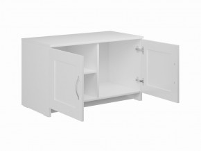 Тумба СИРИУС двухдверная низкая, цвет белый в Лысьве - lysva.ok-mebel.com | фото 2
