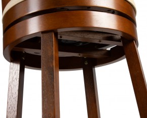 Вращающийся полубарный стул DOBRIN WILLIAM COUNTER, шоколад, кремовый в Лысьве - lysva.ok-mebel.com | фото 10