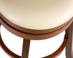 Вращающийся полубарный стул DOBRIN WILLIAM COUNTER, шоколад, кремовый в Лысьве - lysva.ok-mebel.com | фото 8