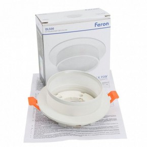 Встраиваемый светильник Feron DL500 51085 в Лысьве - lysva.ok-mebel.com | фото 8