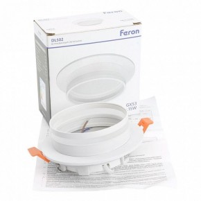 Встраиваемый светильник Feron DL502 51089 в Лысьве - lysva.ok-mebel.com | фото 9