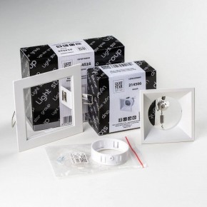 Встраиваемый светильник Lightstar Domino D51606WMOD в Лысьве - lysva.ok-mebel.com | фото 3